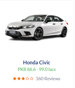 The Luxurious Car Honda Civic